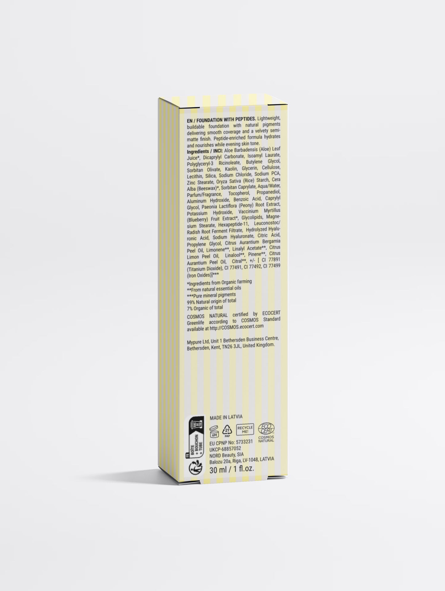 Foundation with Peptides, 40 Deep Neutral