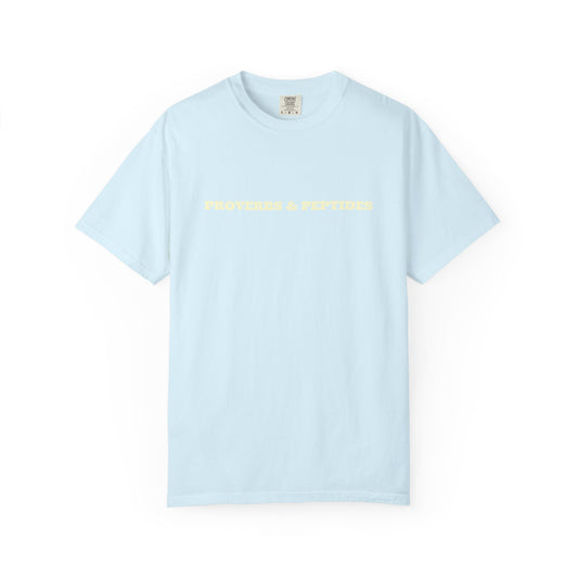 Proverbs & Peptides Graphic T-Shirt — Soft Vintage Wellness Tee