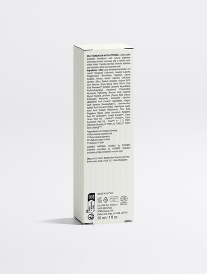 Foundation with Peptides, 10 Light Warm