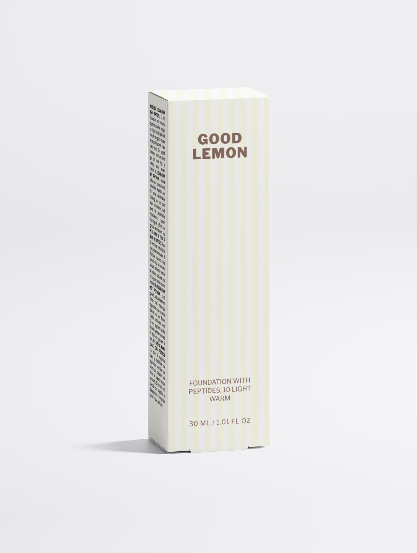 Foundation with Peptides, 10 Light Warm