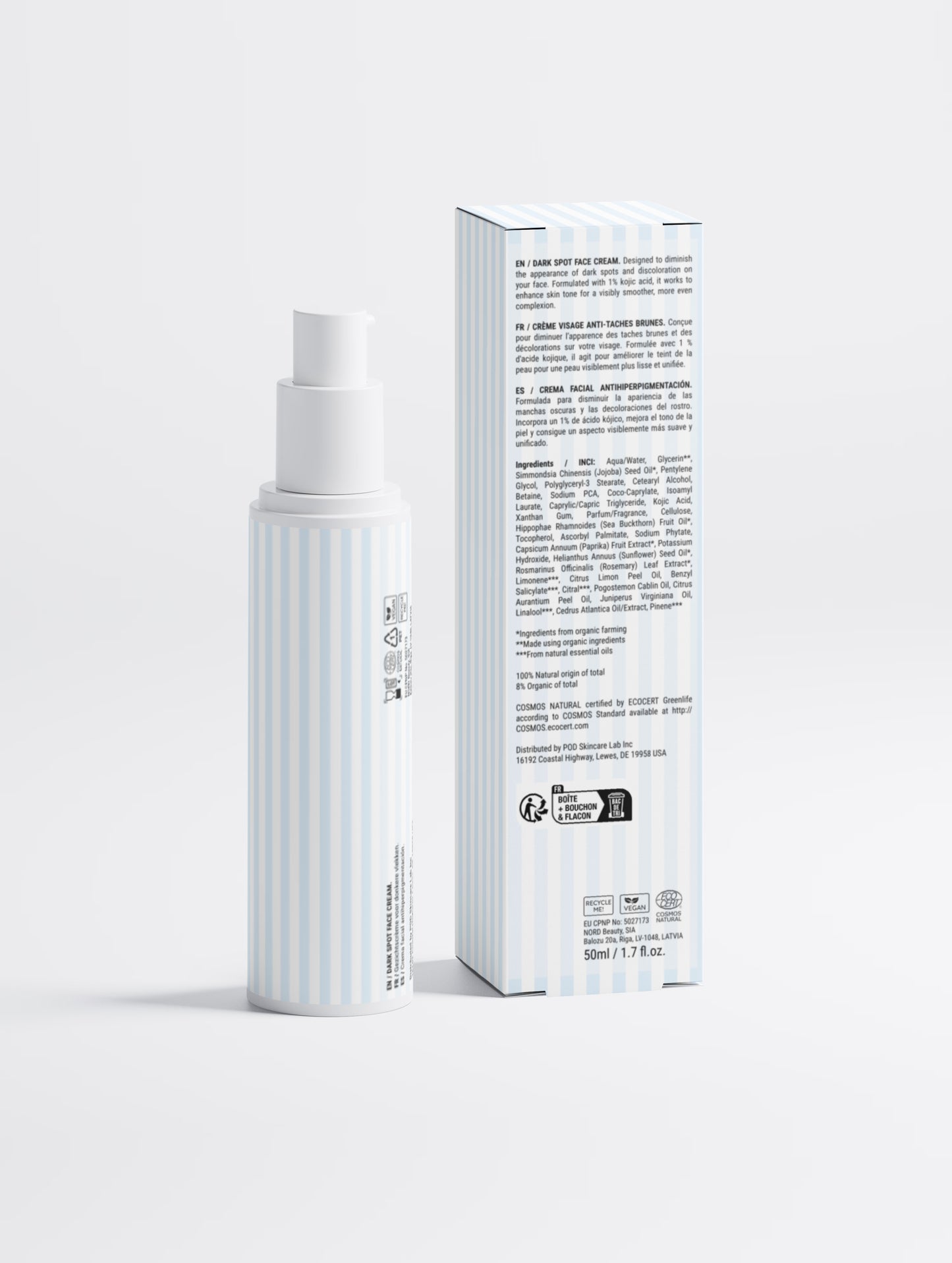 Dark Spot Face Cream with Kojic Acid
